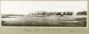 Jaffa vanaf South Beach, 2 december 1917